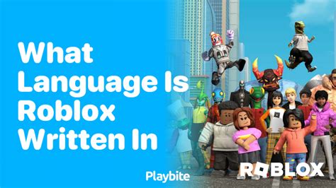 what language are roblox games written in