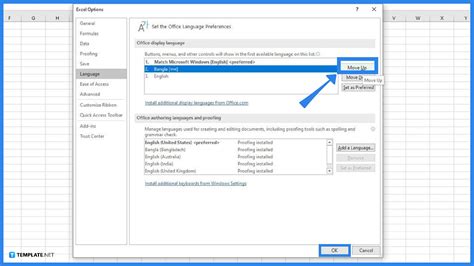what language does excel use