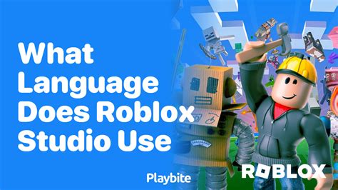 what language does roblox studio use
