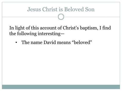 what name means beloved by god