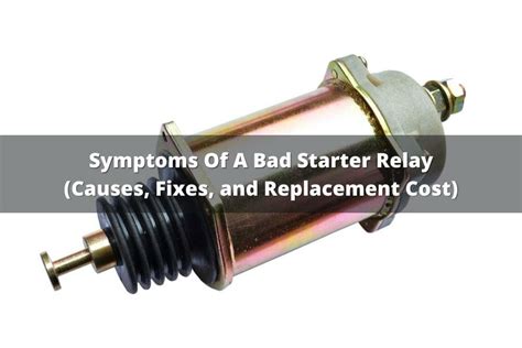 what problems can a bad starter cause