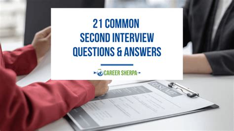 what questions for second interview