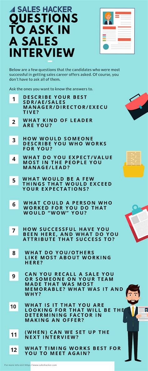 what questions to ask on a sales interview