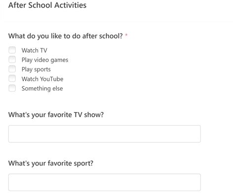 what questions to ask students on a survey