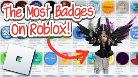 what roblox player has the most badges