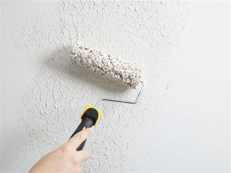 what roller to use for knockdown texture