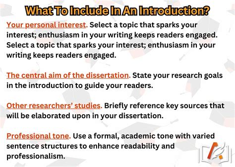what should an introduction of a dissertation include