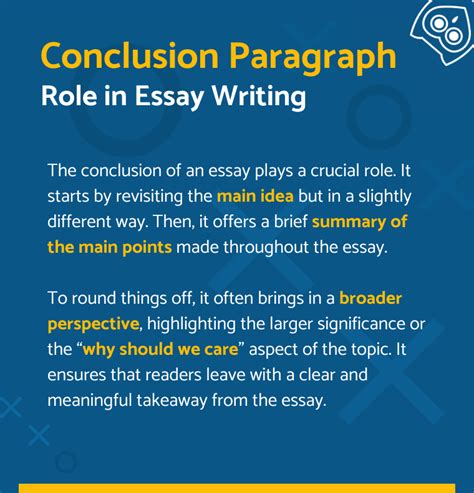 what should i write in a conclusion paragraph