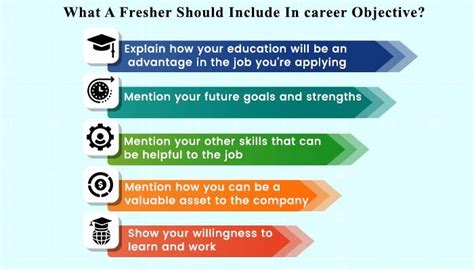 what should i write in career objective for freshers