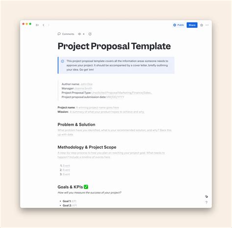 what should we write in project description
