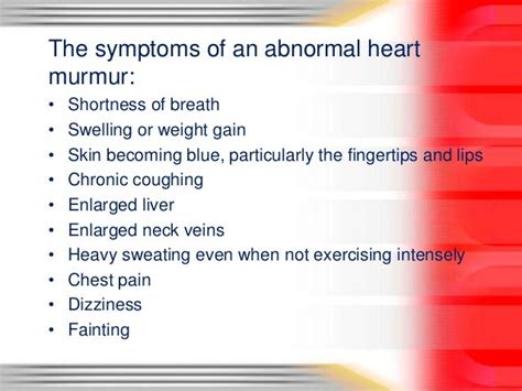 what should you avoid if you have a heart murmur