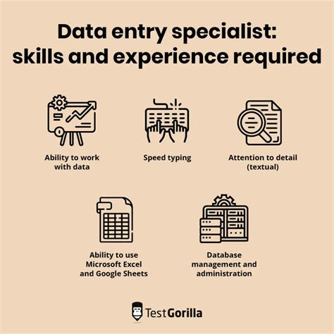 what skills does a data entry specialist need
