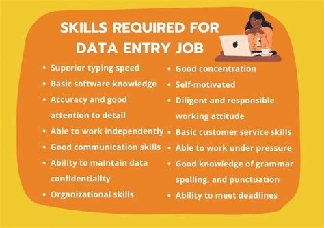 what skills need for data entry