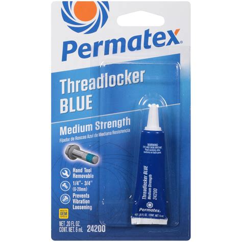 what strength is blue threadlocker