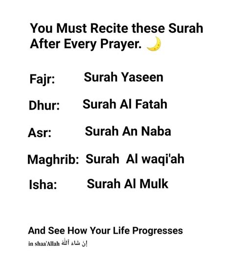 what surah to recite after asr
