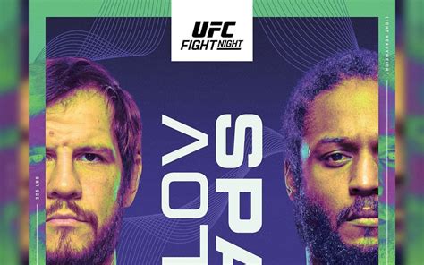 what time does ufc fight night start tonight