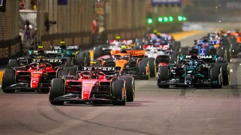 what time is today's formula one race