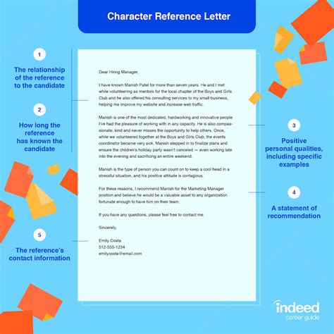 what to ask character reference