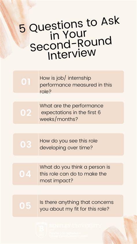 what to ask in a second round interview