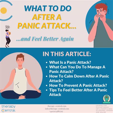 what to do after panic attack
