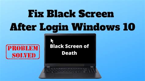 what to do if computer is stuck on black screen after startup
