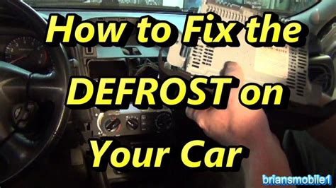 what to do if defroster doesn't work
