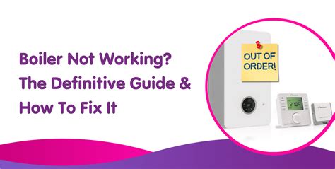 what to do if my boiler isn't working