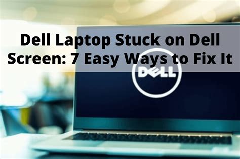 what to do if my dell computer is stuck on the resetting screen
