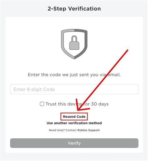 what to do if roblox won't send verification code