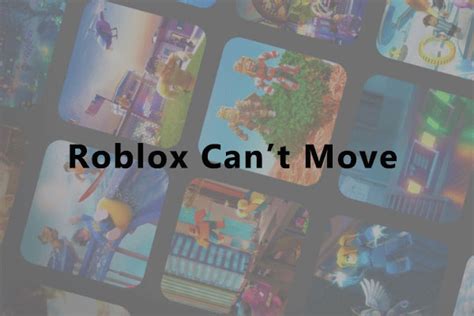 what to do if you can't move in roblox
