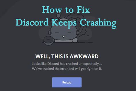 what to do if your discord keeps crashing
