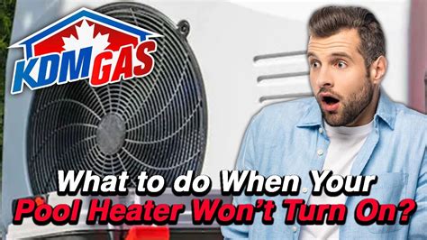 what to do if your heater won t turn on