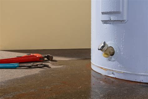 what to do if your hot water heater is leaking from the bottom
