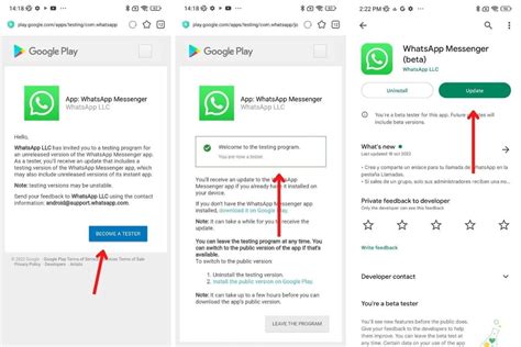 what to do when beta program is full for whatsapp android