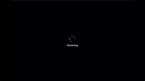 what to do when computer is stuck on restarting screen