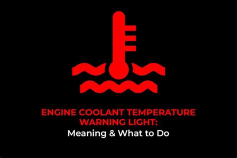 what to do when engine temp light comes on