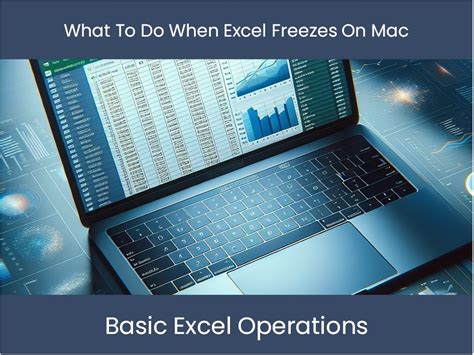 what to do when excel freezes on mac