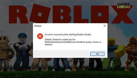 what to do when roblox says an error occurred
