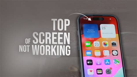 what to do when screen stops working on iphone
