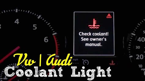 what to do when the coolant light is on