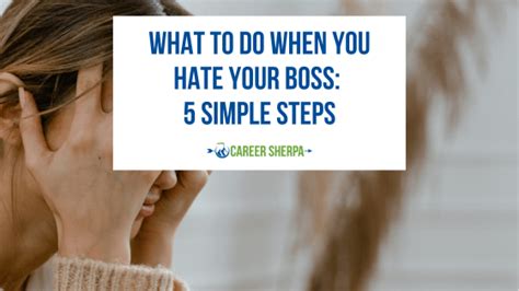 what to do when you hate your supervisor