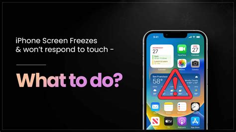 what to do when your phone screen freezes and won't respond to touch