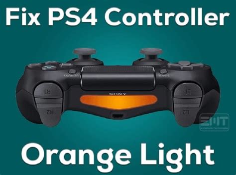 what to do when your ps4 controller is blinking orange