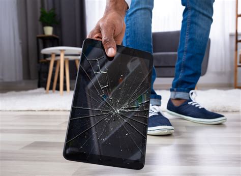 what to do with broken tablets