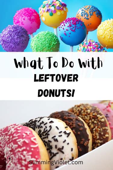 what to do with leftover donut