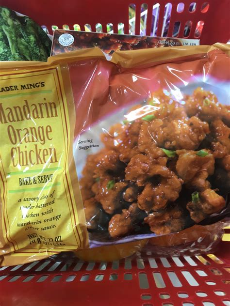 what to eat with trader joe's orange chicken