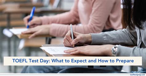 what to expect in toefl exam