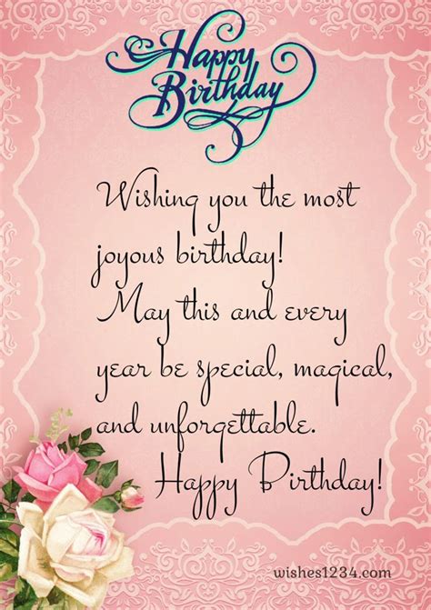 what to include in a birthday message