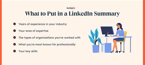 what to include in a linkedin summary