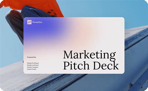 what to include in a marketing pitch deck